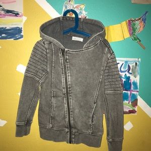 H&M Gray Zip Hoody